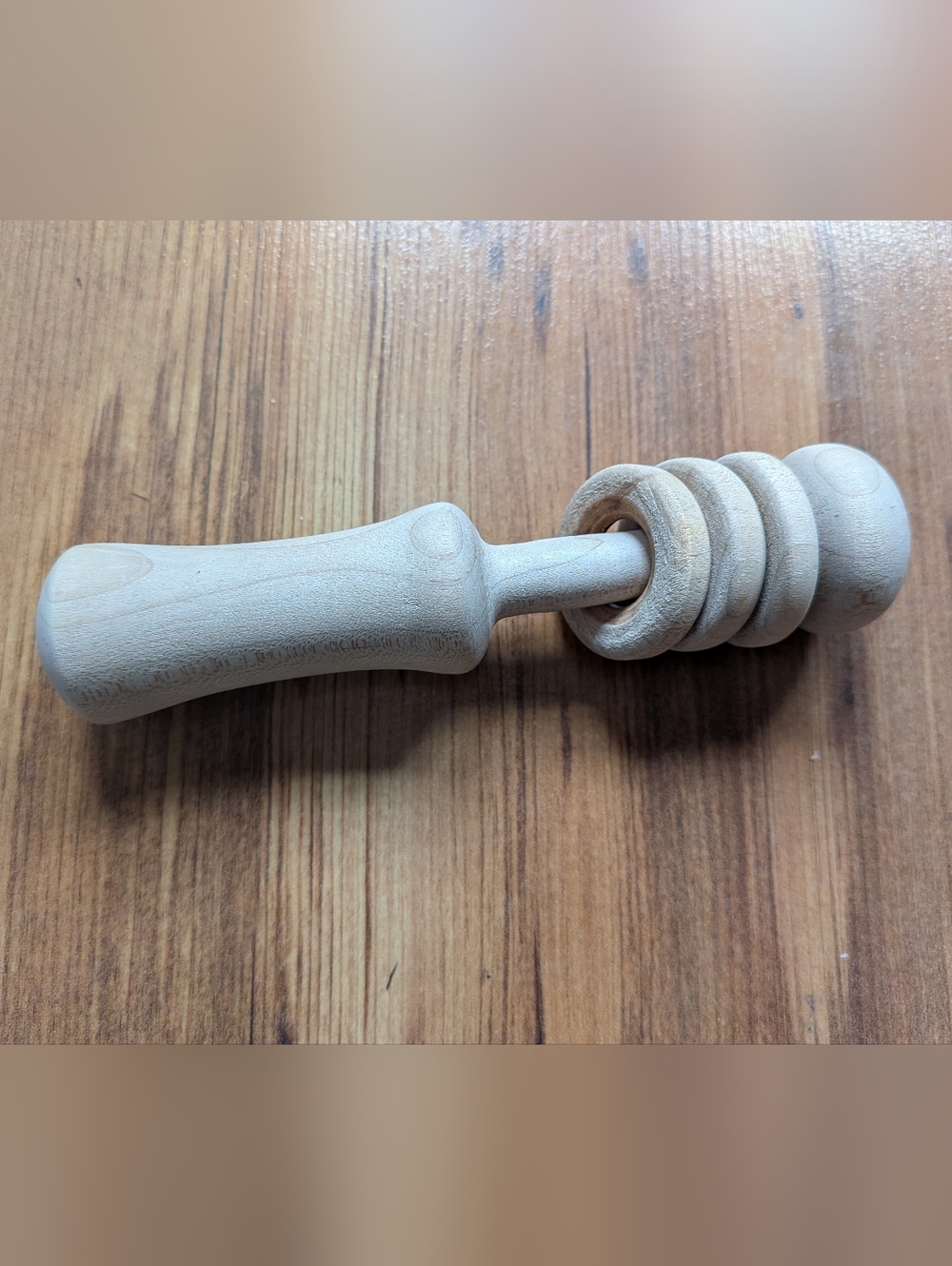 Wooden Baby Rattle